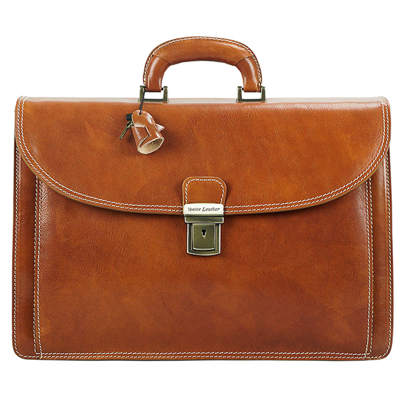 LOUIS - Leather briefcase/document bag