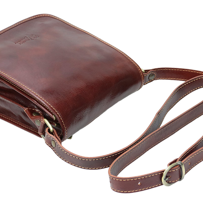 FILIPPO - Men leather shoulder bag small size