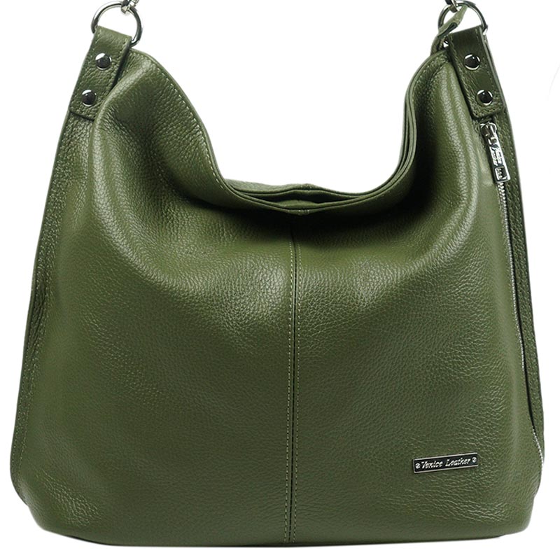 Olive green leather bag 2025