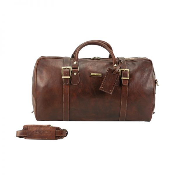 Figaro. Handmade Leather Travel Weekend Bag. – ELF