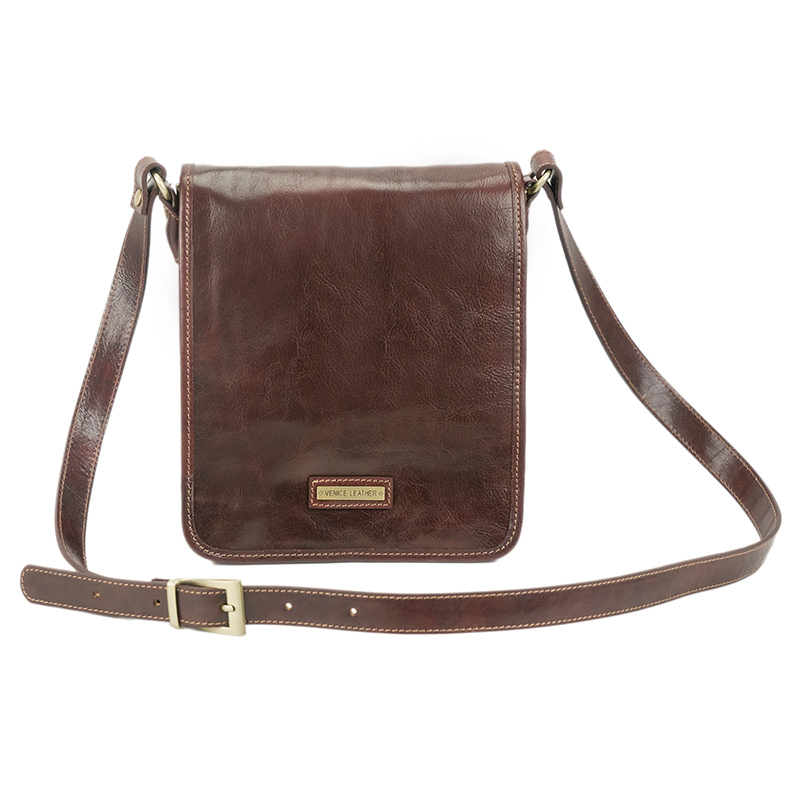 Angelo Genuine Leather Crossbody Bag - Real Man Leather