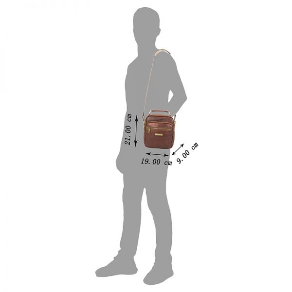 Genuine Leather Men Messenger Bag Business Men's Shoulder Bag Small Handbag  Men Male Phone Crossbody Bags Purse Handbags